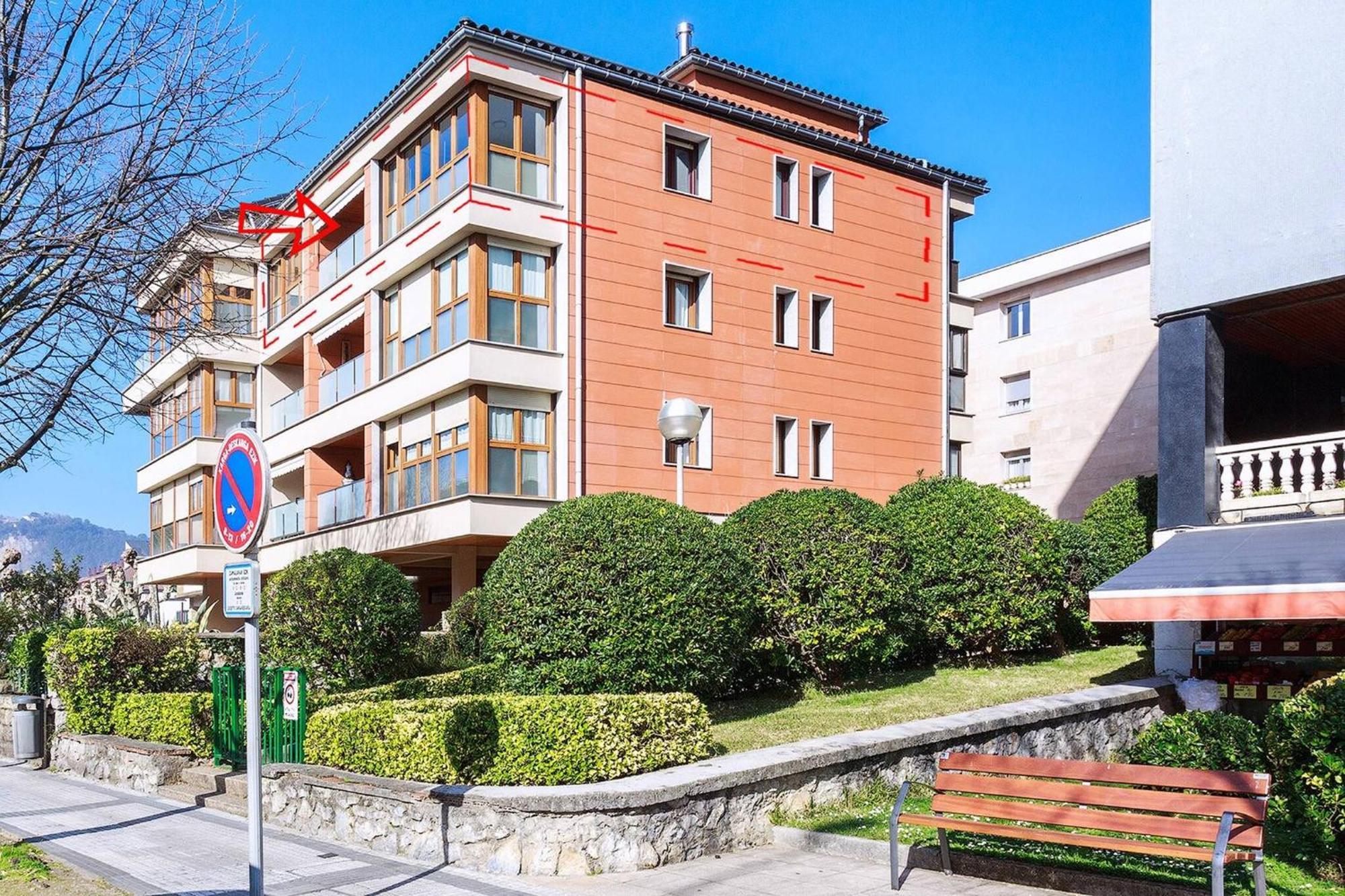 Earra - Casa Damatxo, Terraza, 1 Minuto A La Playa, Zona Tranquila Διαμέρισμα Zarautz Εξωτερικό φωτογραφία