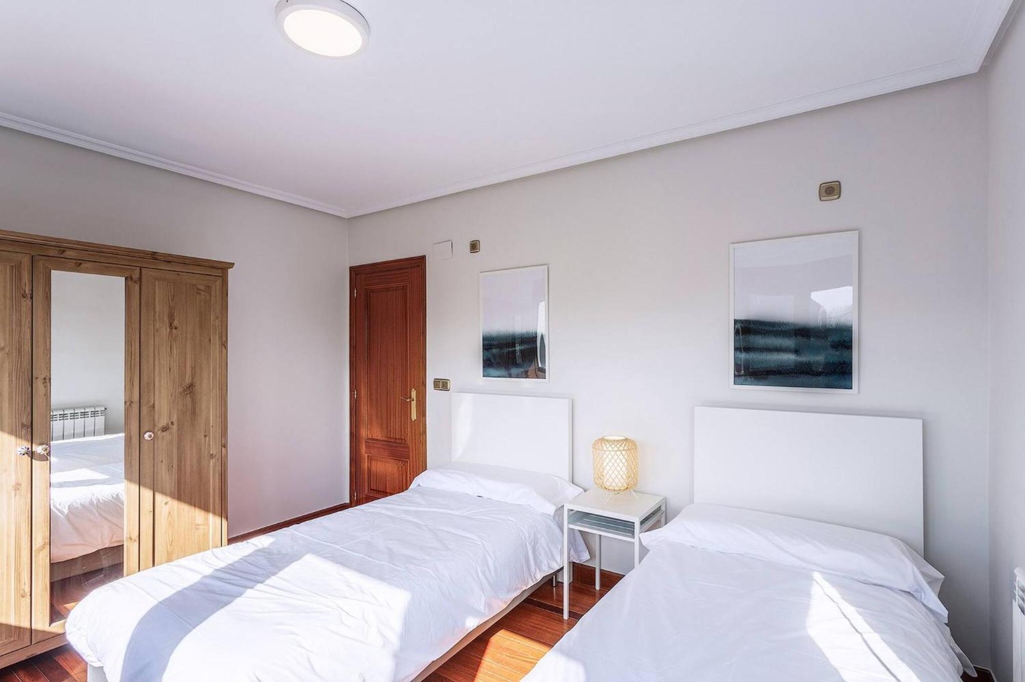 Earra - Casa Damatxo, Terraza, 1 Minuto A La Playa, Zona Tranquila Διαμέρισμα Zarautz Εξωτερικό φωτογραφία